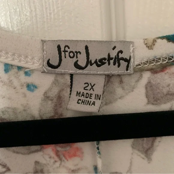 J for Justify 2x long sleeve dress - Picture 2 of 3